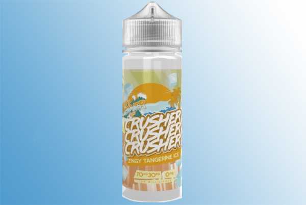 Zingy Tangerine Ice CRUSHER Liquid 120ml süße Mandarine und erfrischende Limette mit Cooling Effekt