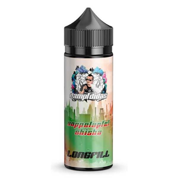 Doppelapfel Shisha Dampfdidas Aroma Longfill 10ml / 120ml (süß säuerlicher Apfelmix mit feiner Anisnote)