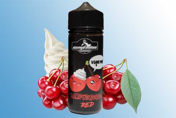 Dampfzwerg Red Dampfdidas by Dr. Kero 120ml Liquid cremiger Joghurt mit frischen Kirschen