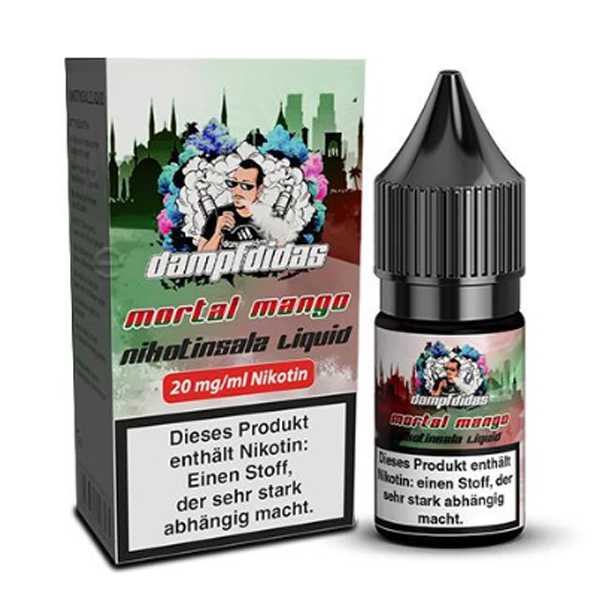 Mortal Mango Dampfdidas Nikotinsalz Liquid 10ml (intensiver Mango Geschmack)