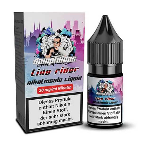 Tide Rider Dampfdidas Nikotinsalz Liquid 10ml (Beerenmix mit Himbeer, Blaubeer und Brombeer)