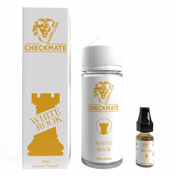 White Rock Dampflion 10ml Aroma + 120ml Chubbyflasche gekühltes Ginger Ale mit Granatapfel verfeinert