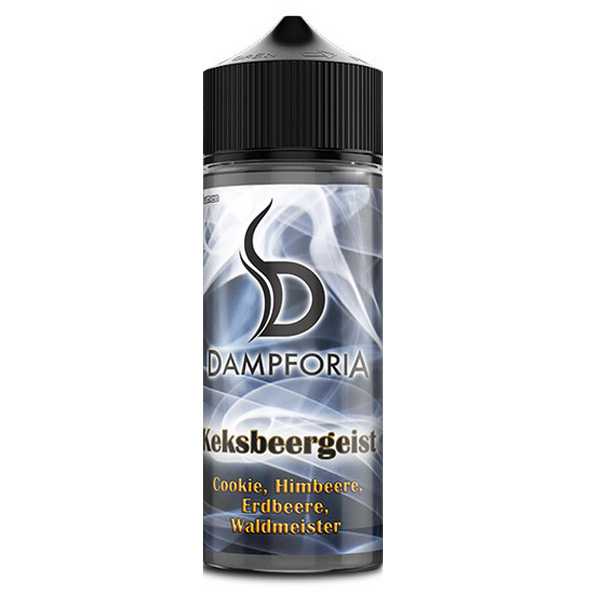 Keksbeergeist Dampforia Aroma Longfill 10ml / 120ml Cookies mit Himbeeren, Erdbeeren und Waldmeister