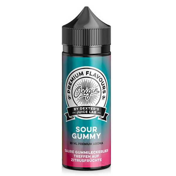 Sour Gummy Dexter's Juice Lab Aroma Longfill 30ml / 120ml saure Fruchtgummis verfeinert mit Zitrusfrüchten