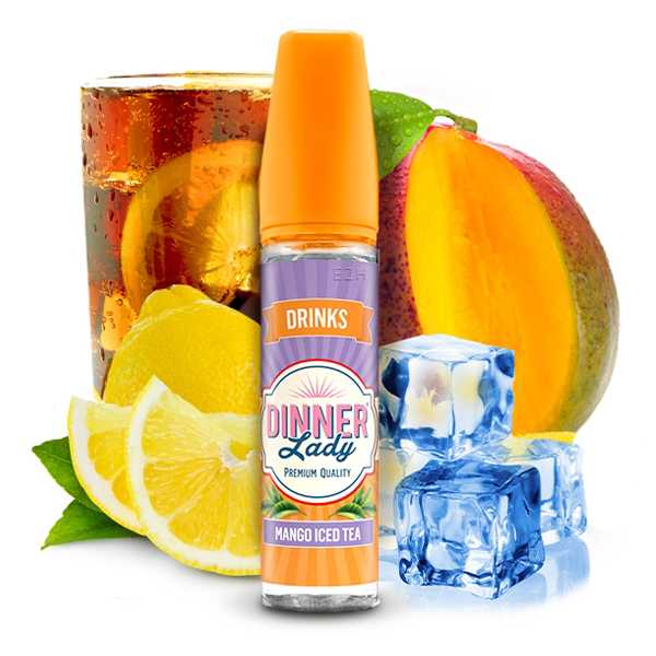 Mango Iced Tea Dinner Lady Drinks Aroma 20ml / 60ml eisgekühlter leckerer Mango Eistee