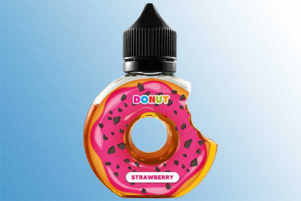 Strawberry – Donut Liquid 60ml leckeres Donut Liquid mit Erdbeer Glasur