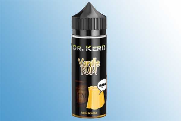 Vanille Rum Dr. Kero Longfill Aroma 18ml / 120ml cremiger Vanillepudding verfeinert mit Rum