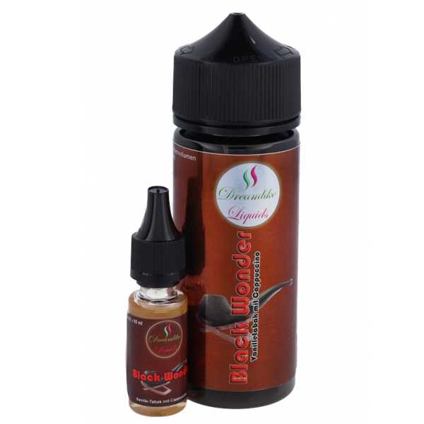 Black Wonder Dreamlike Aroma 10ml / 120ml Vanilletabak trifft auf Cappuccino