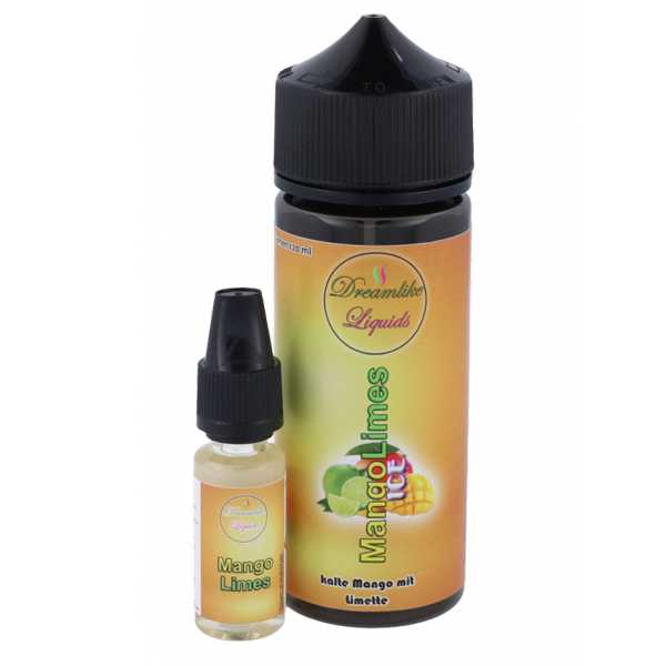 MangoLimes Ice Dreamlike Aroma 10ml / 120ml Mango und Limette mit einer leicht kühlen Note