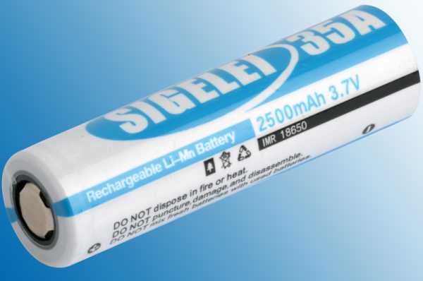 Dampf Shop - Sigelei 18650 35A 2500mAh