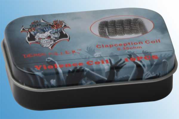 10 x Clapception Coil Damon Killer 0,35 Ohm