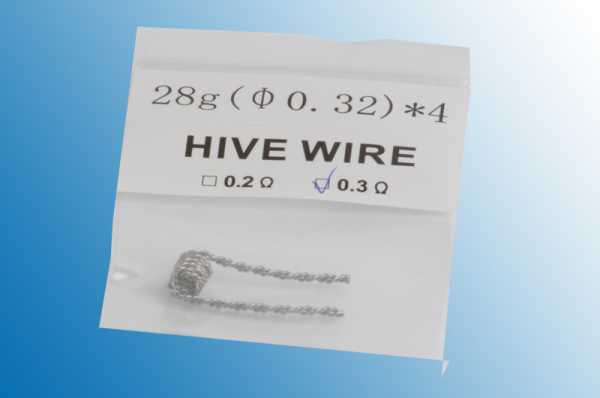 10 x Hive Wire Fertigwicklung 0,2 oder 0,3 Ohm