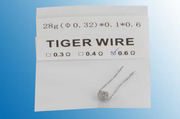 10 x Tiger Wire Fertigwicklung 0,3 / 0,4 oder 0,5 Ohm