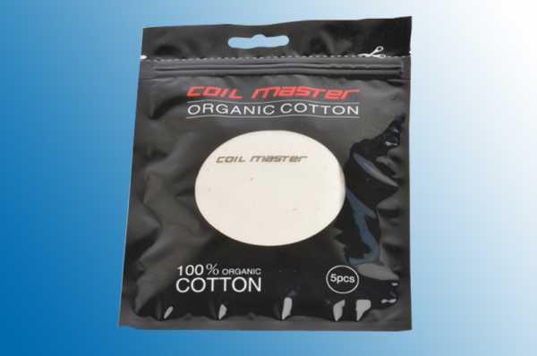 DIY - Coil master Organic Cotton japanische Watte