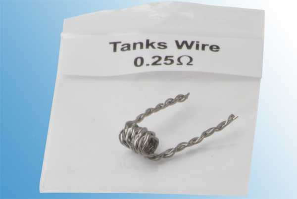 10 x Tanks Wire Fertigwicklung 0,25 Ohm