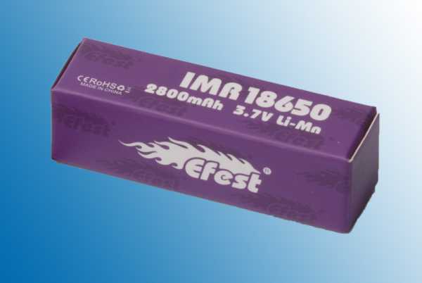 Dampf Shop - Efest 18650 2800mAh 35A/80A Violett