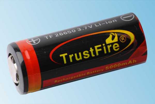 Trustfire 26650 5000mAh Protected