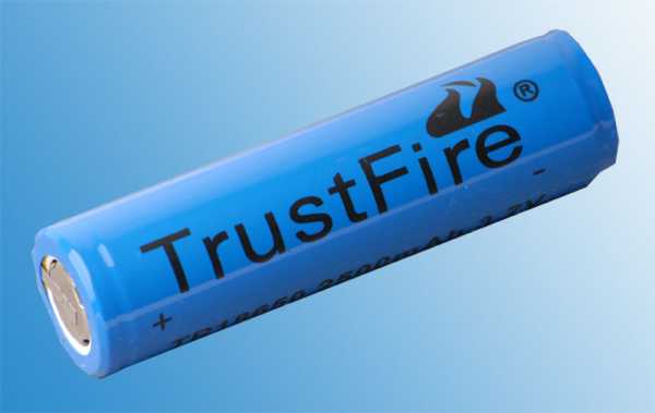 Dampf Shop - Trustfire 18650 2500 mAh protected