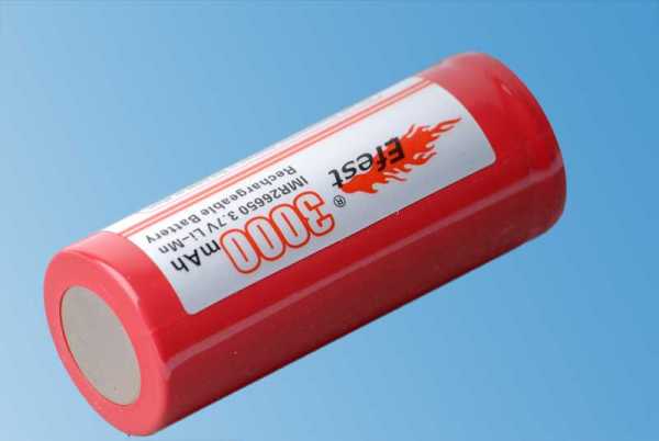 Dampf Shop - Efest 26650 Batterie 3000 mAh