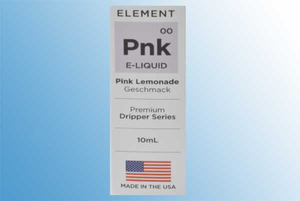 Pnk Pink Lemonade Element USA Liquid 10ml