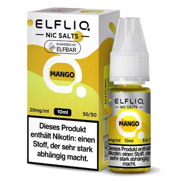 Mango ELFLIQ Nikotinsalz Liquid 10ml Mango Geschmack