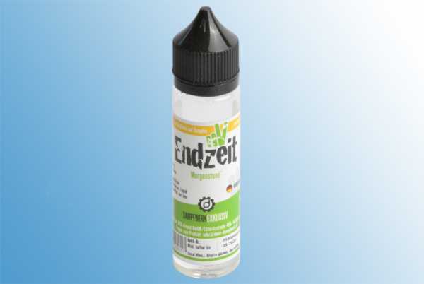 Morgenstund - Endzeit Liquid 60ml Morgenstund Liquid ist eine Mischung aus Tabak, Cerealien, Bananen und Haselnüssen