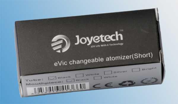 eVic ECA Typ A - lange Version Schwarz Joyetech