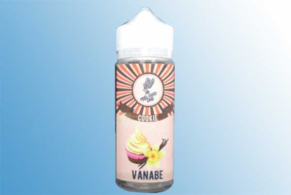 Vanabe - Vape Feeling 10ml Aromashot Cookie Cupcake mit Vanille Eis Toping