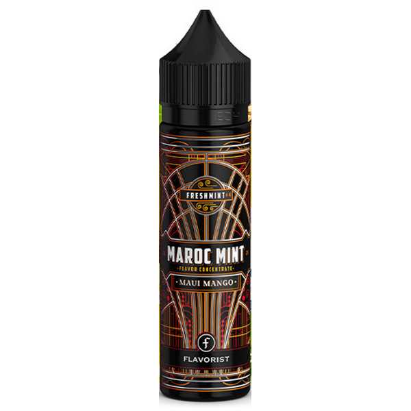 Maroc Mint Maui Mango Flavorist Aroma 15ml / 60ml saftige Mango und Ananas verfeinert mit marokkanischer Minze, Papaya und Zitrusnote