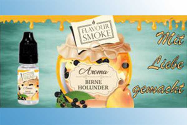 Birne Hollunder Flavour Smoke Aroma 10 ml Birne Hollunder Marmelade