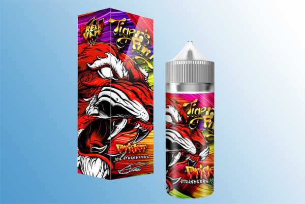 Driger - Tigers Liquid 60ml gekühlte Erdbeeren