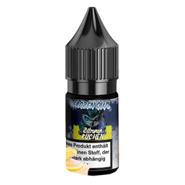 Zitronenkuchen Frozen OWL Nikotinsalz Liquid 10ml (Zitronenkuchen mit leichter Frische)