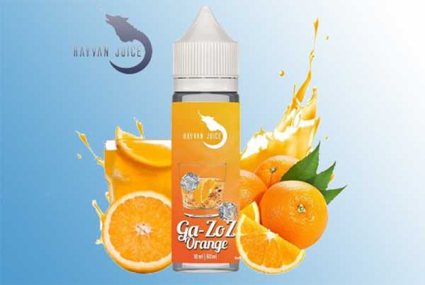 Ga-ZoZ Orange Aroma - Hayvan Juice intensiver Orangengeschmack nicht zu süß aber dafür im Abgang ein wenig Limonadengefühl