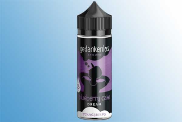 Blueberry Cake Gedankenlos Aromashot 15ml / 120ml leckerer Blaubeer Kuchen