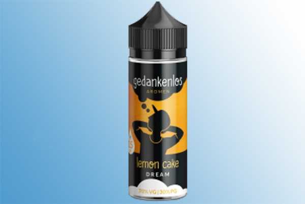 Lemon Cake Gedankenlos Aromashot 15ml / 120ml leckerer Zitronen Kuchen