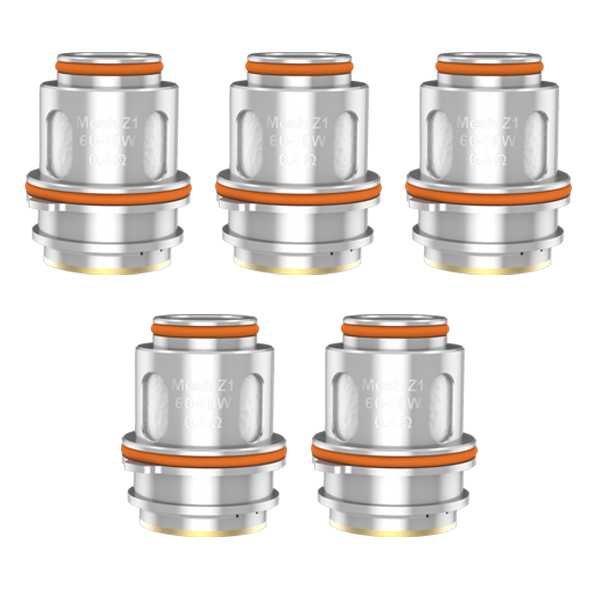 5 x Geekvape Z Mesh Z1 Coils 0,4 Ohm (1 x Packung)