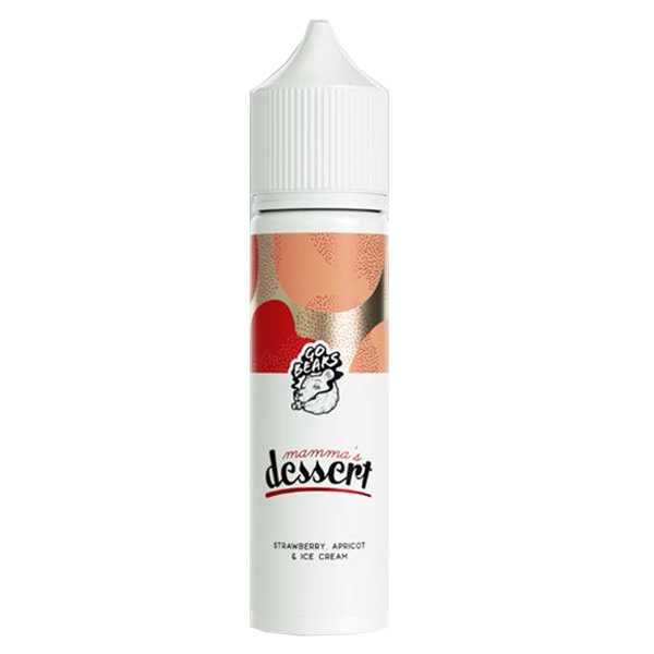 Sunday Teat Mamma's Dessert Go Bears Aroma 20ml / 60ml Ice Cream mit Erdbeer und Aprikosen