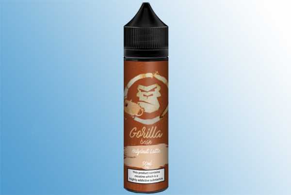 Hazelnut Latte Gorilla Bean Liquid 60ml Hasselnuss Latte Kaffee