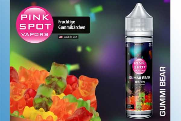 Gummi Bear - Pink Spot Liquid 60ml leckere Gummibärchen mit Fruchtgeschmack