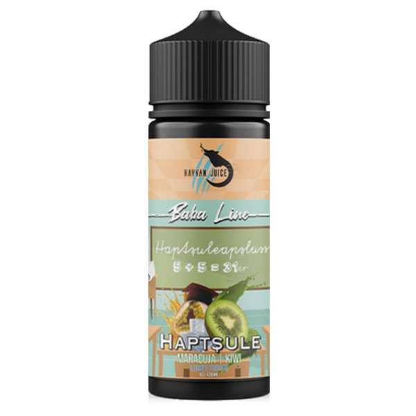 Baba Line Haptsule Hayvan Juice Aroma 10ml / 120ml (Kiwi und Maracuja mit frischer Minze und Cooling)