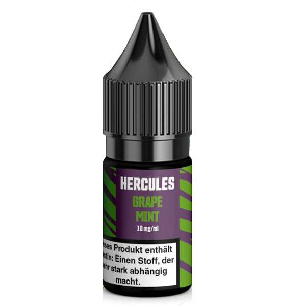 Grape Mint Hercules Nikotinsalz Liquid 10ml (Traube verfeinert mit Minze)