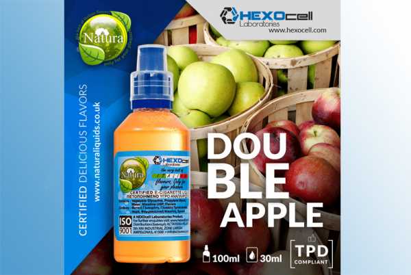 Double Apple – Hexocell Liquid 30ml leckerer Apfelmix