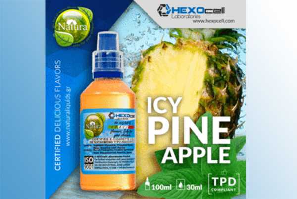 Icy Pineapple – Hexocell Liquid 30ml reife Ananas trifft auf Minze