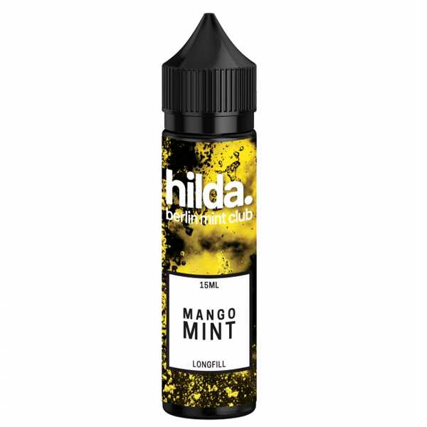 Mango Mint hilda. Longfill Aroma 15ml / 60ml reife Mango mit frischer Minznote