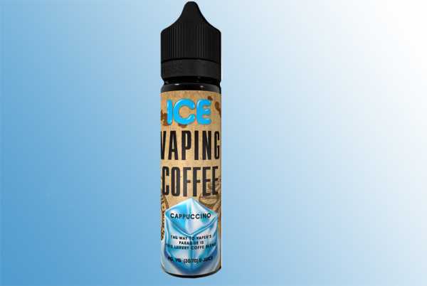 Ice Cappucino - Vaping Coffee Liquid 60ml Cappuccino Eiskaffee