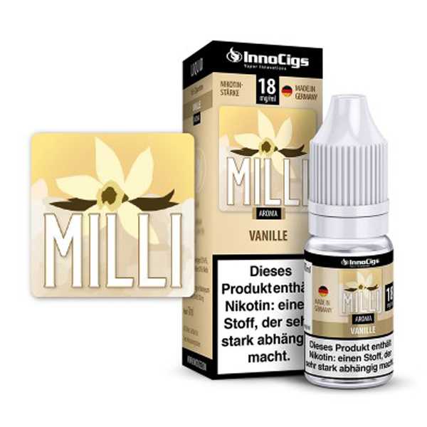 Milli Vanille InnoCigs Liquid 10ml süße Vanille