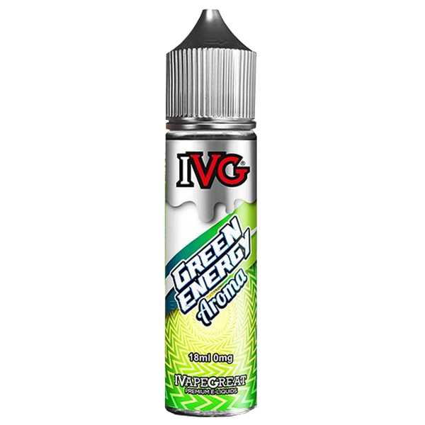 Green Energy IVG Aroma 10ml / 60ml Energy Drink mit einem spritzer Limette und gekühlt mit Crushed Ice