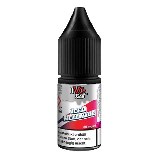 Iced Melonade IVG Nikotinsalz Liquid 10ml (gekühlte Limonade mit Wassermelonen Geschmack)