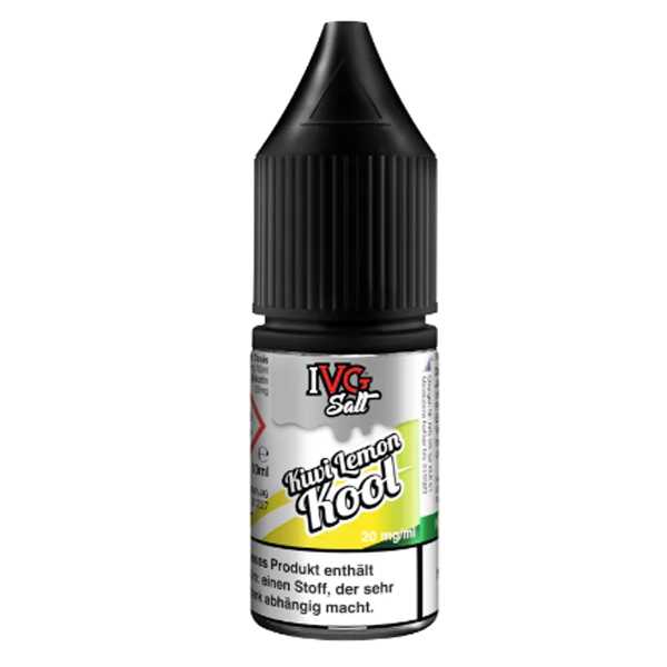 Kiwi Lemon Kool IVG Nikotinsalz Liquid 10ml (Kiwi, Zitronenbonbons mit Minze)