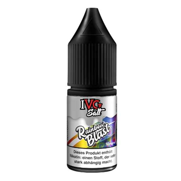 Rainbow Blast IVG Nikotinsalz Liquid 10ml (Früchtemix mit Frische)